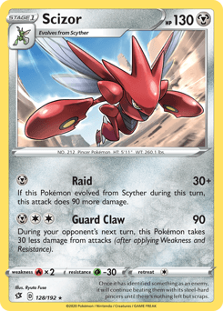 Scizor Rebel Clash #128