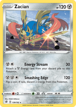 Zacian Rebel Clash #139