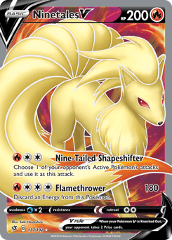 Ninetales V Rebel Clash #177
