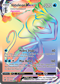 Inteleon VMAX Rebel Clash #195