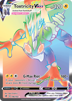 Toxtricity VMAX Rebel Clash #196