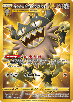 Galarian Perrserker Rebel Clash #205