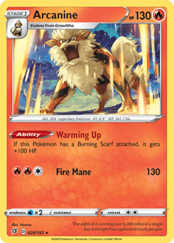Arcanine Rebel Clash #28