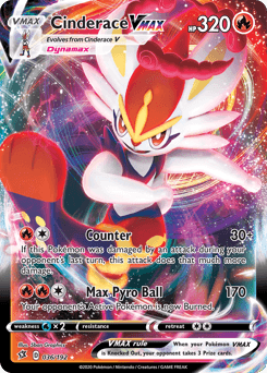 Cinderace VMAX Rebel Clash #36