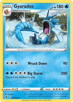 Gyarados Rebel Clash #40