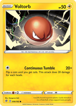 Voltorb Rebel Clash #56