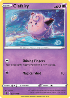 Clefairy Rebel Clash #74