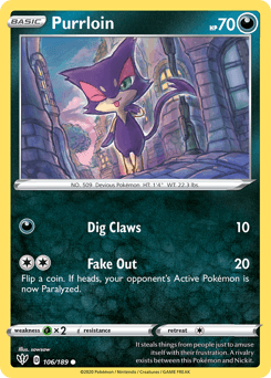 Purrloin Darkness Ablaze #106