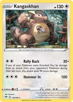 Kangaskhan Darkness Ablaze #133