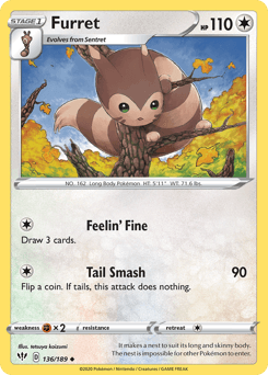 Furret Darkness Ablaze #136