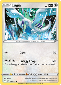 Lugia Darkness Ablaze #140