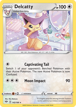 Delcatty Darkness Ablaze #142