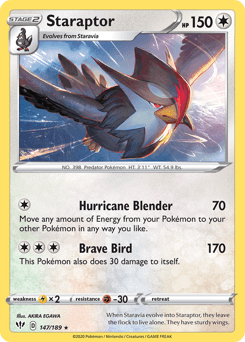 Staraptor Darkness Ablaze #147