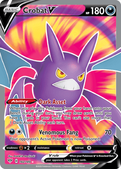 Crobat V Darkness Ablaze #182