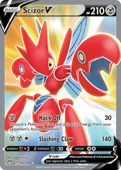 Scizor V Darkness Ablaze #183