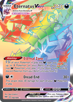 Eternatus VMAX Darkness Ablaze #192