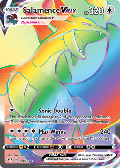 Salamence VMAX Darkness Ablaze #194