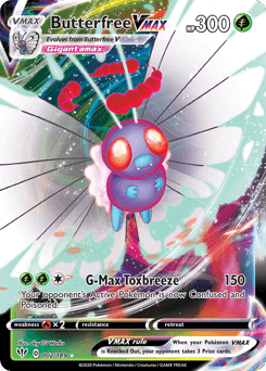 Butterfree VMAX Darkness Ablaze #2