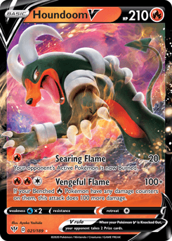 Houndoom V Darkness Ablaze #21