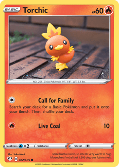 Torchic Darkness Ablaze #22