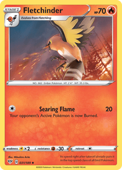 Fletchinder Darkness Ablaze #31