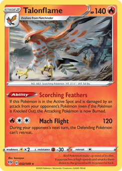Talonflame Darkness Ablaze #32