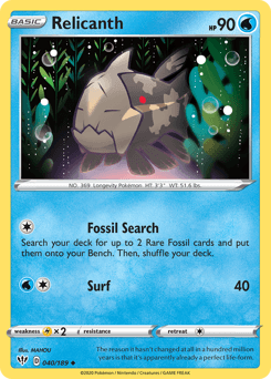Relicanth Darkness Ablaze #40