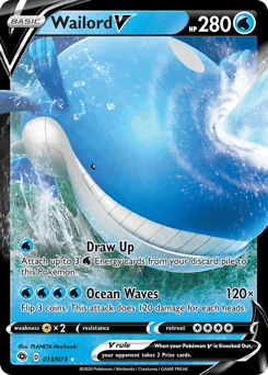 Wailord V Champion's Path #13
