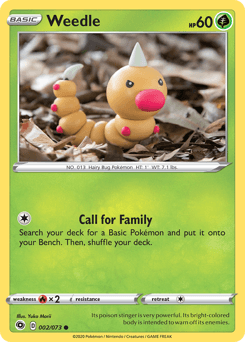 Weedle Champion's Path #2