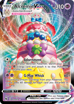 Alcremie VMAX Champion's Path #23
