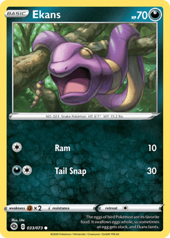 Ekans Champion's Path #33