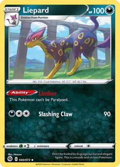 Liepard Champion's Path #40