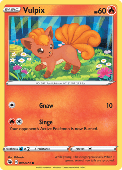 Vulpix Champion's Path #6