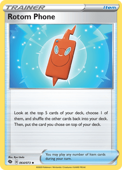 Rotom Phone Champion's Path #64