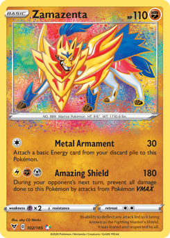 Zamazenta Vivid Voltage #102