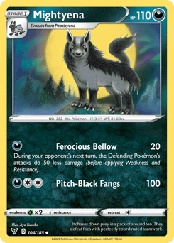 Mightyena Vivid Voltage #104