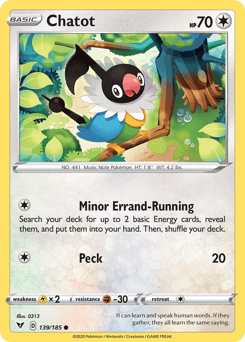 Chatot Vivid Voltage #139