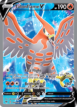 Talonflame V Vivid Voltage #168
