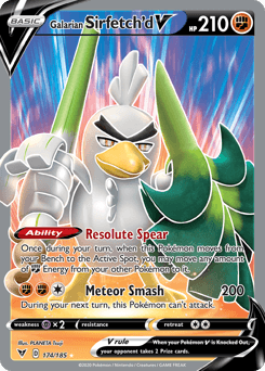 Galarian Sirfetch'd V Vivid Voltage #174