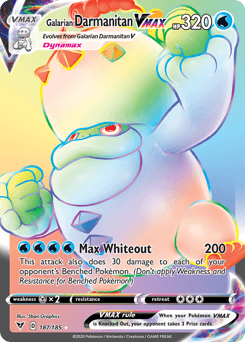 Galarian Darmanitan VMAX Vivid Voltage #187
