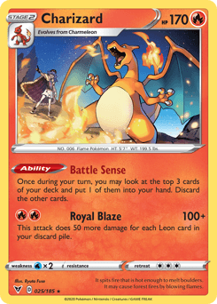 Charizard Vivid Voltage #25