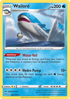 Wailord Vivid Voltage #32