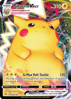 Pikachu VMAX Vivid Voltage #44