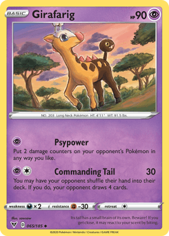 Girafarig Vivid Voltage #65
