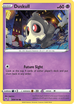 Duskull Vivid Voltage #69