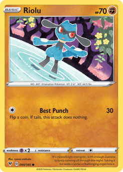 Riolu Vivid Voltage #90