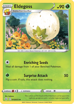 Eldegoss Shining Fates #15