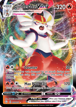 Cinderace VMAX Shining Fates #19