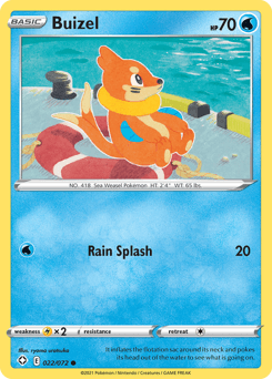 Buizel Shining Fates #22
