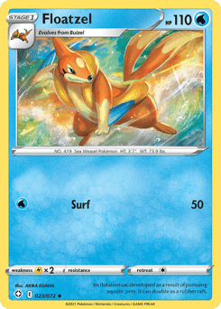 Floatzel Shining Fates #23